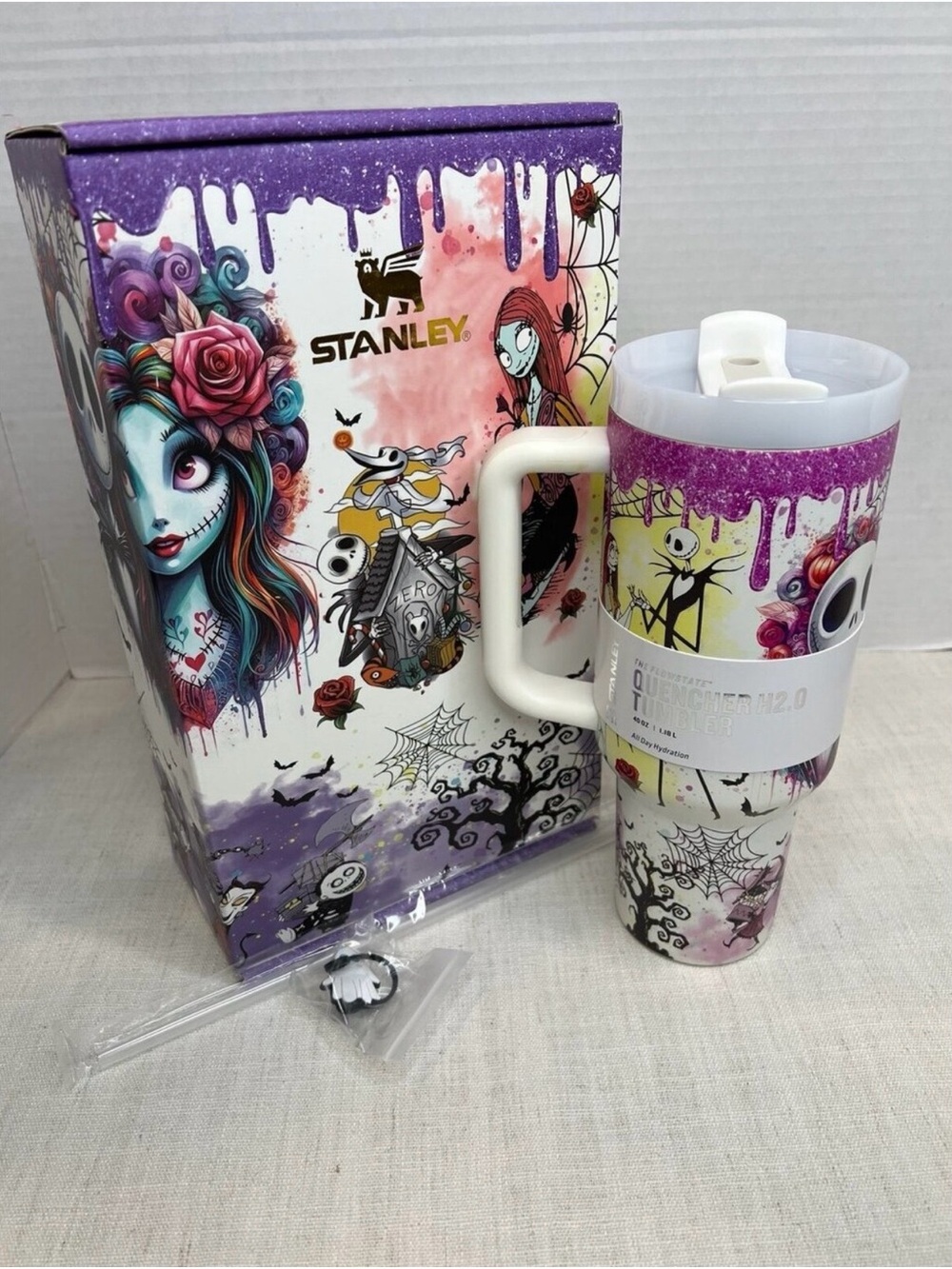 Stanley 40 Oz Nightmare Before Christmas Tumbler